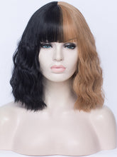 Load image into Gallery viewer, Half Black Half Brown Regular Wig 743