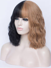 Load image into Gallery viewer, Half Black Half Brown Regular Wig 743