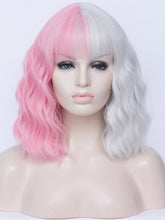 Load image into Gallery viewer, Half Pink Half Gray Regular Wig 742