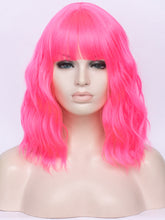Load image into Gallery viewer, Electric Pink Bob Regular Wig 724