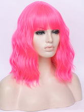 Load image into Gallery viewer, Electric Pink Bob Regular Wig 724