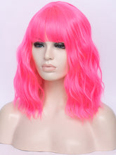 Load image into Gallery viewer, Electric Pink Bob Regular Wig 724