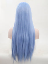 Load image into Gallery viewer, 26&quot; Baby Blue Lace Front Wig 048