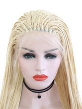 Load image into Gallery viewer, 26&quot; Blonde Braided Lace Front Wig 090