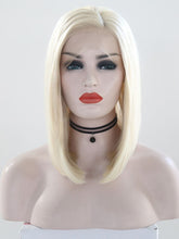 Load image into Gallery viewer, Light Blonde Bob Lace Front Wig 008