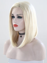 Load image into Gallery viewer, Light Blonde Bob Lace Front Wig 008