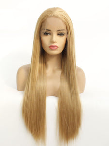 26" Golden Blonde Lace Front Wig 468
