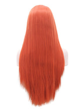 Load image into Gallery viewer, Cinnabar Red Lace Front Wig 012