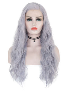 26" Milk Thistle Wavy Lace Front Wig 489