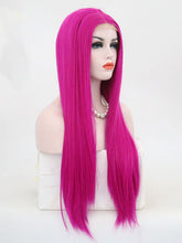 Load image into Gallery viewer, Magenta Lace Front Wig 108