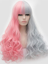 Load image into Gallery viewer, Half Pink Half Grey Regular Wig 218