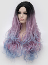 Load image into Gallery viewer, Periwinkle Blue Mixed Regular Wig 749