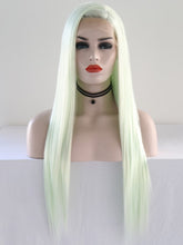 Load image into Gallery viewer, Light Celadon Green Lace Front Wig 062