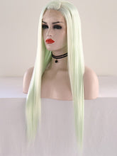 Load image into Gallery viewer, Light Celadon Green Lace Front Wig 062