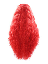 Load image into Gallery viewer, Hot Red Wavy Lace Front Wig 029
