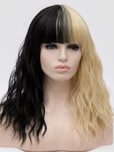 Load image into Gallery viewer, Half Black Half Blonde Regular Wig 283