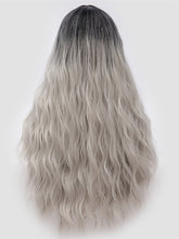 Load image into Gallery viewer, Black Root Grey Wavy Regular Wig 217