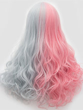 Load image into Gallery viewer, Half Pink Half Grey Regular Wig 218