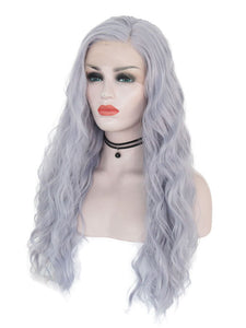 26" Milk Thistle Wavy Lace Front Wig 489
