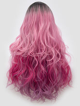Load image into Gallery viewer, Mixed Pink Wavy Regular Wig 748