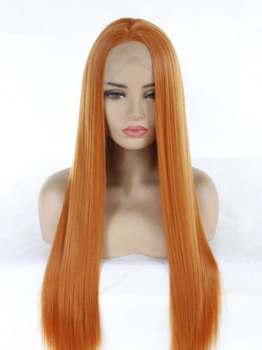 2735# Paprika Auburn Lace Front Wig 398