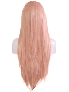 Sweet Pink Lace Front Wig 081