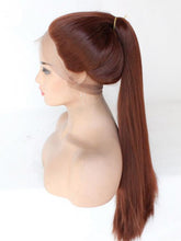 Load image into Gallery viewer, #33 26“ Dark Auburn Full Lace Wig 402