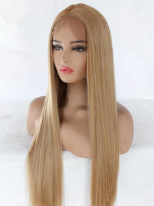 27# Strawberry Blonde Lace Front Wig 412