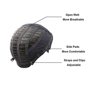 Half Black Half White Regular Wig 237