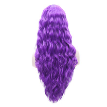 Load image into Gallery viewer, Electric Purple Wavy Lace Front Wig 016