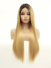 Load image into Gallery viewer, Rooted Blonde Lace Front Wig 611