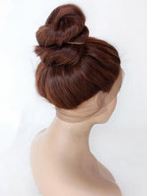 Load image into Gallery viewer, #33 26“ Dark Auburn Full Lace Wig 402