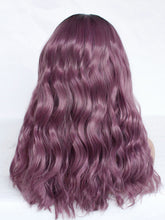Load image into Gallery viewer, 16&quot; Rooted Purple Lace Front Wig 399