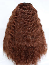 Load image into Gallery viewer, 26&#39;&#39; Light Auburn Wavy Lace Front Wig 478