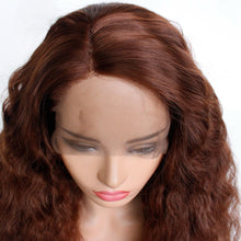 Load image into Gallery viewer, 26&#39;&#39; Light Auburn Wavy Lace Front Wig 478