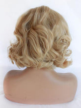 Load image into Gallery viewer, 12&quot; Vintage Barbie Mixed Blonde Wavy Lace Front Wig 391
