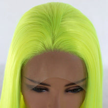 Load image into Gallery viewer, Neon Green Lace Front Wig 172