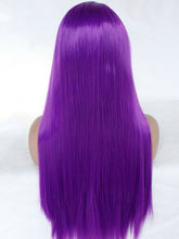 Load image into Gallery viewer, 26&quot; Electric Purple Lace Front Wig 560