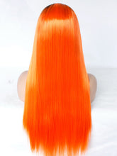 Load image into Gallery viewer, Rooted Orange Lace Front Wig 614