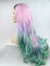 Load image into Gallery viewer, Kaia Mermaid Natural Wavy Lace Front Wigs 142
