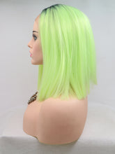 Load image into Gallery viewer, 12&quot; Rooted Light Spring Bob Lace Front Wig 540