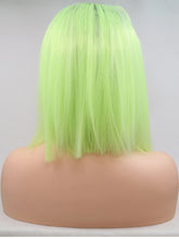 Load image into Gallery viewer, 12&quot; Rooted Light Spring Bob Lace Front Wig 540