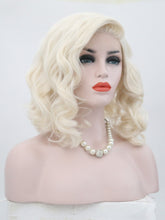 Load image into Gallery viewer, Light Blonde Wavy Lace Front Wig 130
