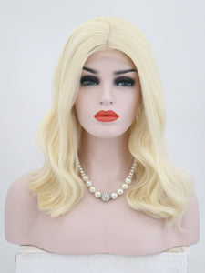 Light Blonde Wavy Lace Front Wig 119