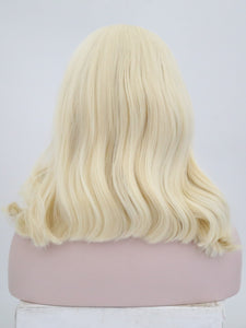 Light Blonde Wavy Lace Front Wig 119