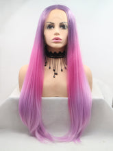 Load image into Gallery viewer, Gradient Violet To Purple Lace Front Wig 146