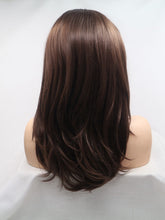 Load image into Gallery viewer, Natural Dark Brown Lace Front Wig 320