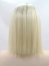 Load image into Gallery viewer, Black Root Light Blonde Lace Front Wig 364