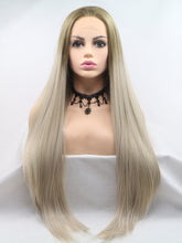 Load image into Gallery viewer, Rooted Gradient Ombre Blonde Lace Front Wig 358