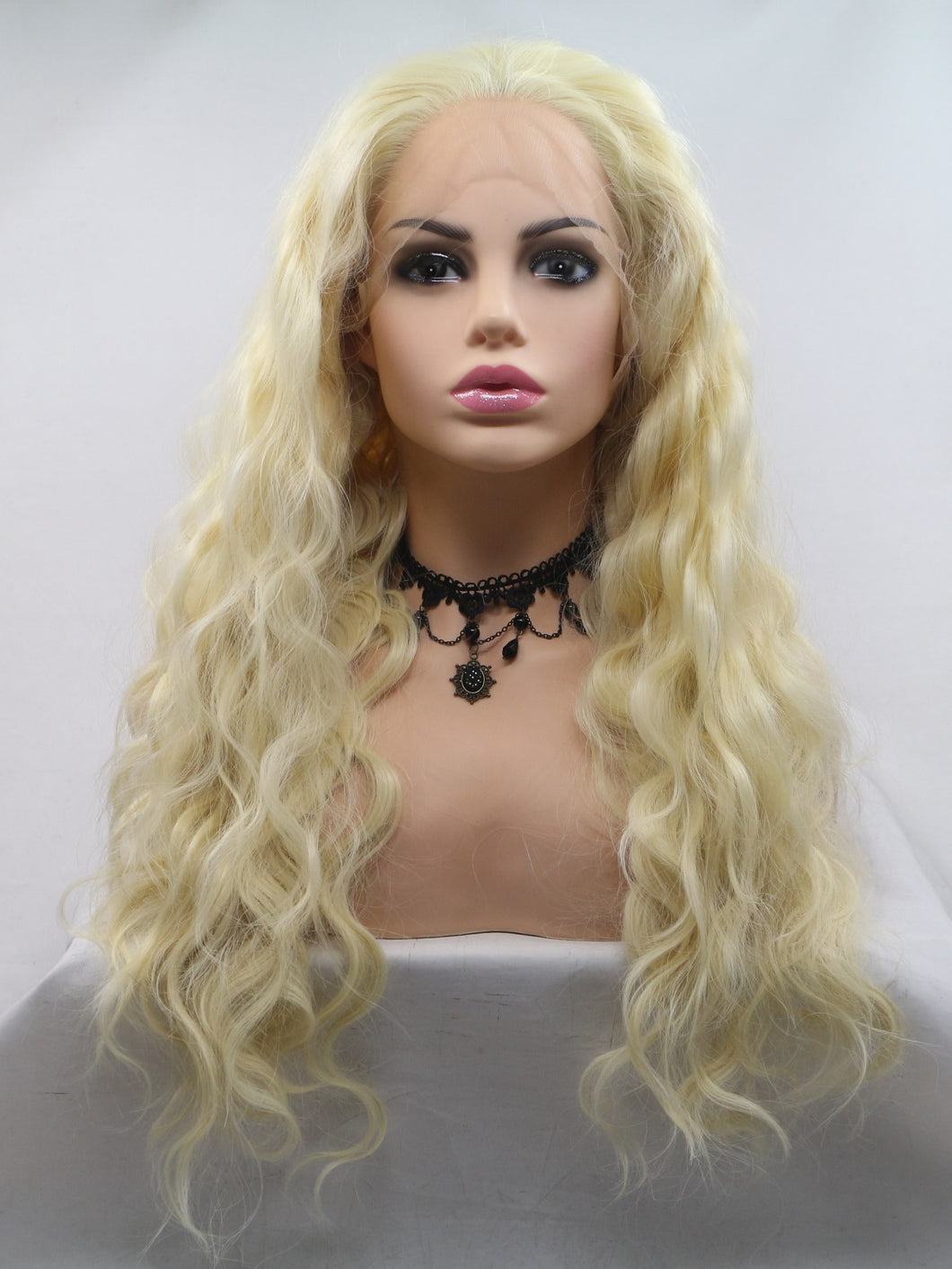 Popcorn Light Blonde Lace Front Wig 326